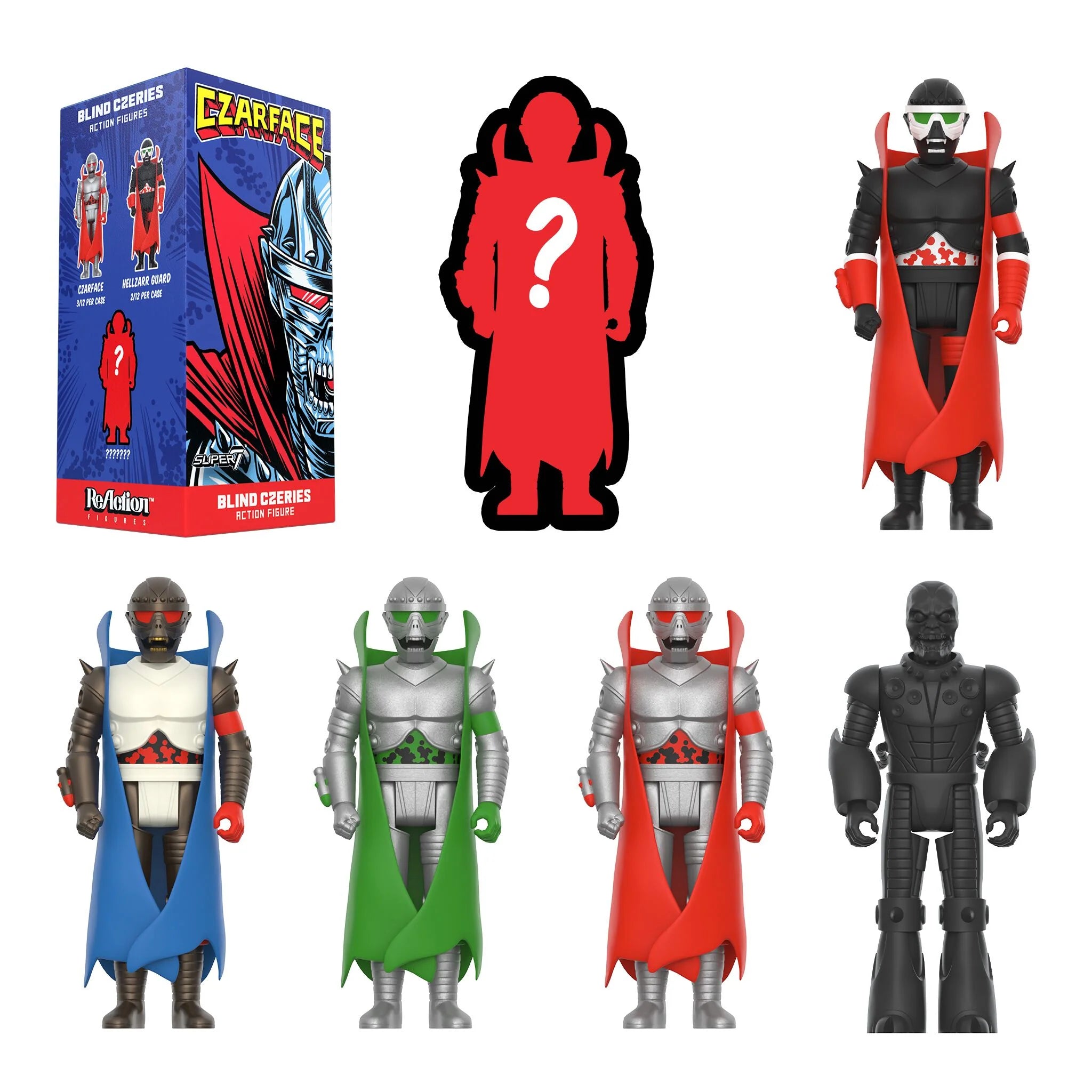 Czarface Blind Box Wave 1 - Collectible Action Figure Set - Perfect for Comic Fans & Collectors - Great for Display, Gifts, and Pop Culture Enthusiasts