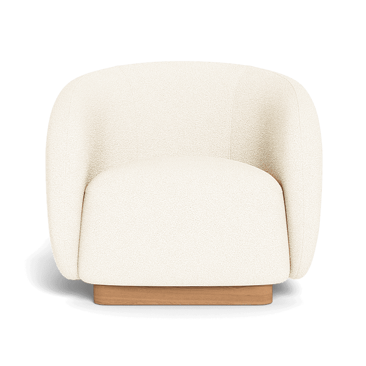 Como Outdoor Swivel Lounge Chair - 360 Degree Rotating Patio Furniture with Cushion, Waterproof & UV Resistant for Garden, Poolside, Deck, Backyard Relaxation