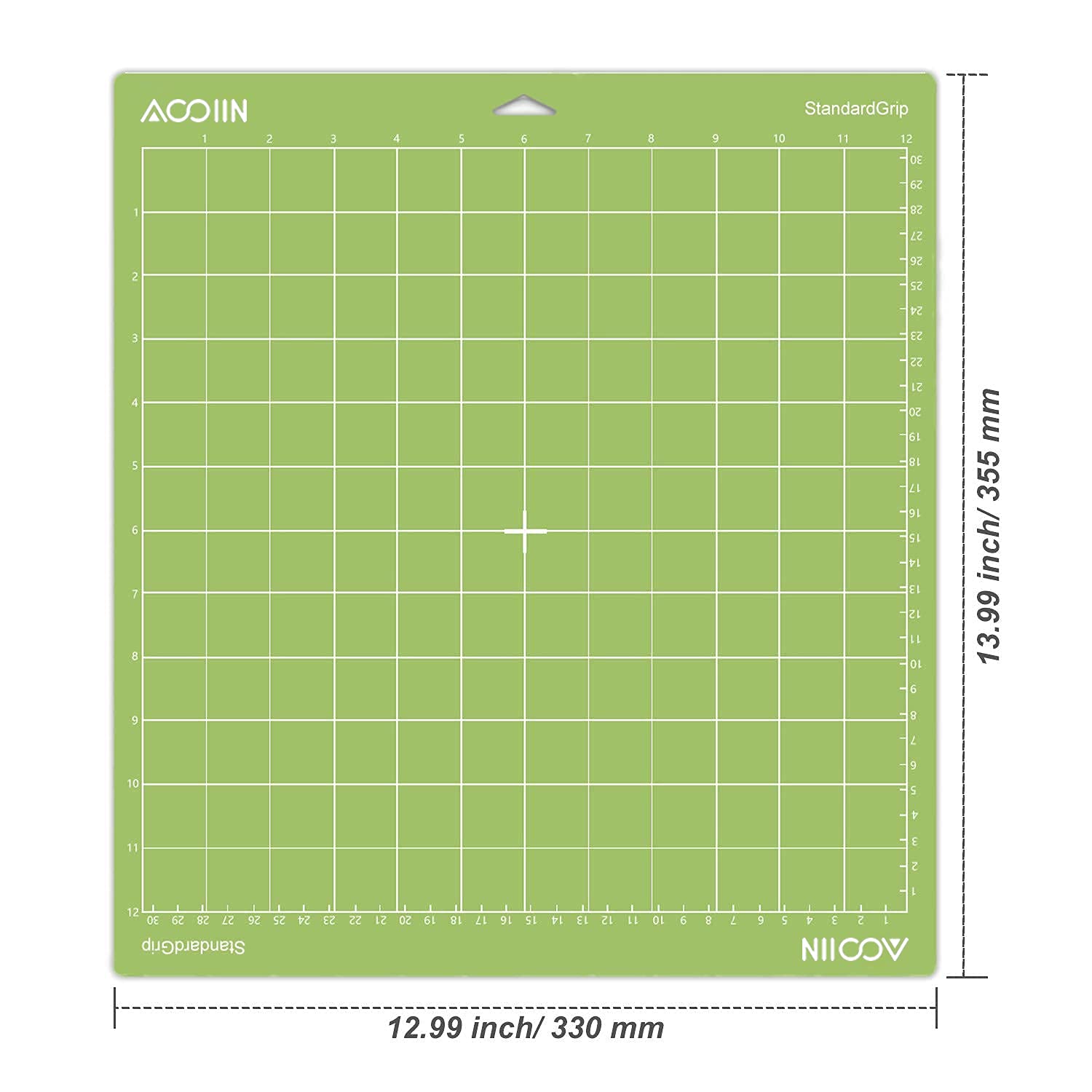 AOOIIN 3-Pack Cutting Mat Replacement for Cricut Explore One/Air/Air 2/Maker - Self-Healing Craft Cutting Mats for Vinyl, Paper, Fabric - Perfect for DIY Projects, Scrapbooking & Crafting