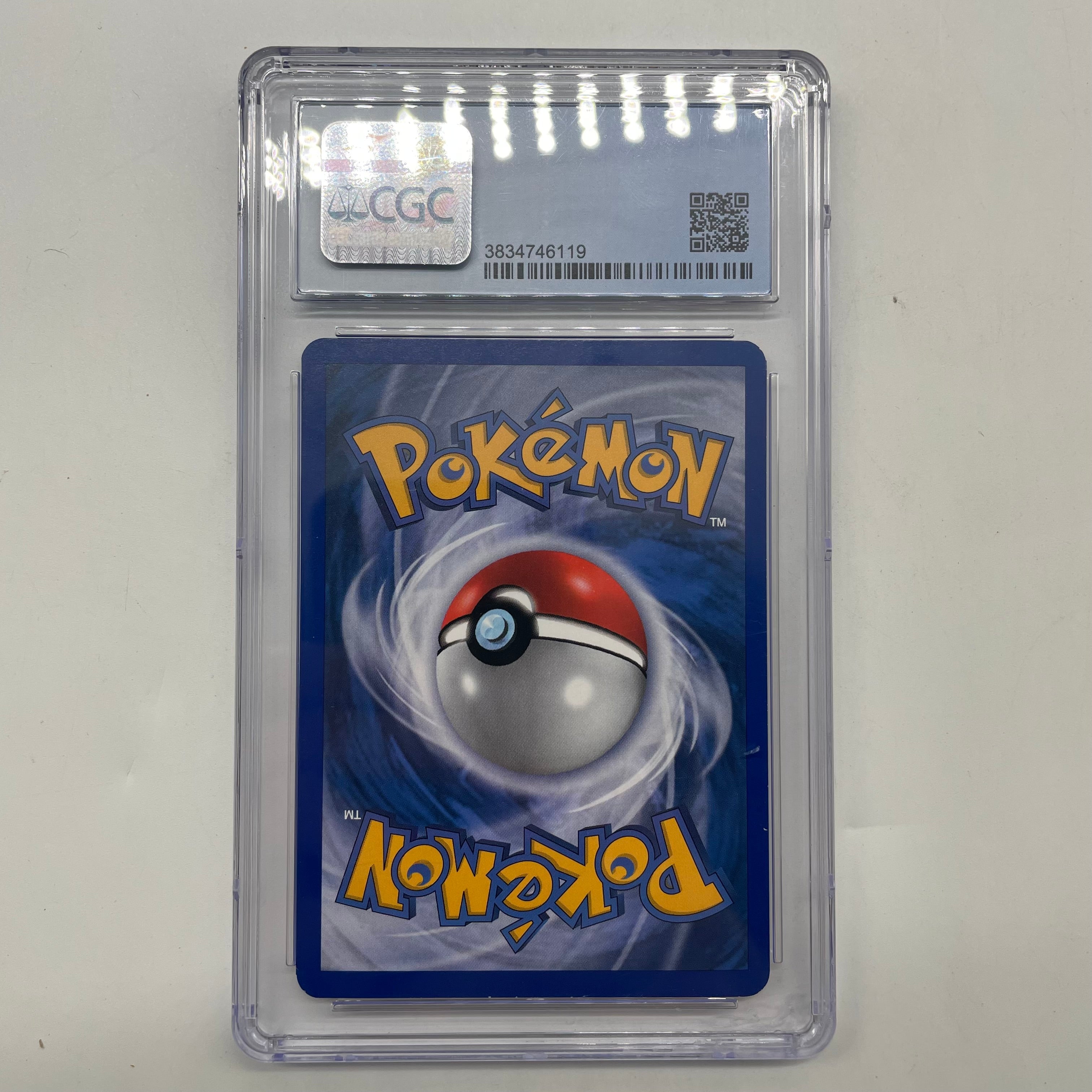Blaziken 1/17 CGC Graded Pokémon Card 8.5 Cosmos Holo 2006 - Rare Collectible for Pokémon TCG Players & Investors | Perfect for Display, Trading & Gaming Battles