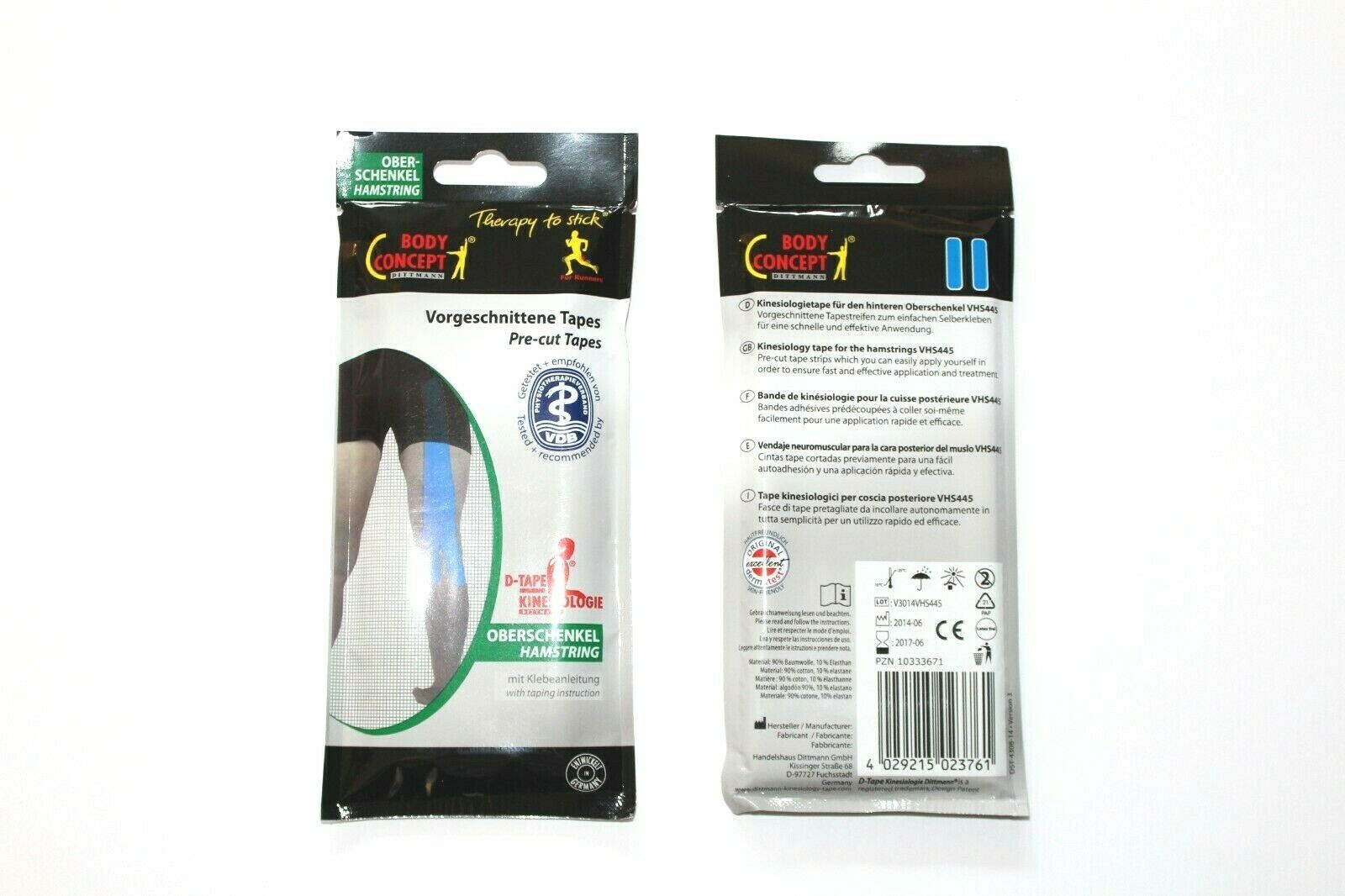 Best Kinesiology Tape Precut Strips for Pain Relief & Muscle Support - Athletic, Medical & Recovery Use