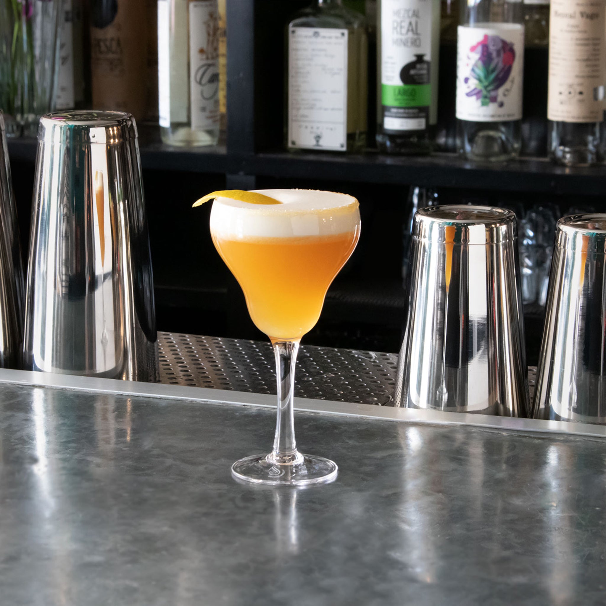 Saunders Sour Glass - 7oz (210ml) 24-Pack - Perfect for Cocktails, Bars, and Party Drinkware