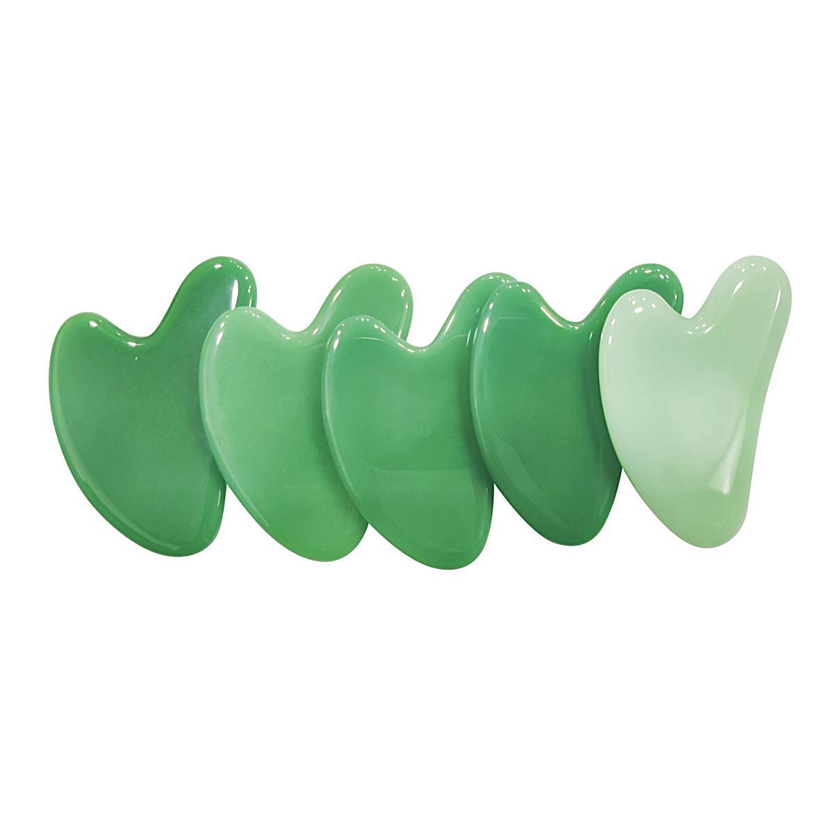 Premium Jade Gua Sha Tool for Face & Body - Natural Stone Gua Sha Board for SPA, Acupuncture Therapy & Trigger Point Relief - Facial Massager & Skin Care Roller for Glowing Skin - Perfect for Home Spa, Self-Care & Relaxation Therapy