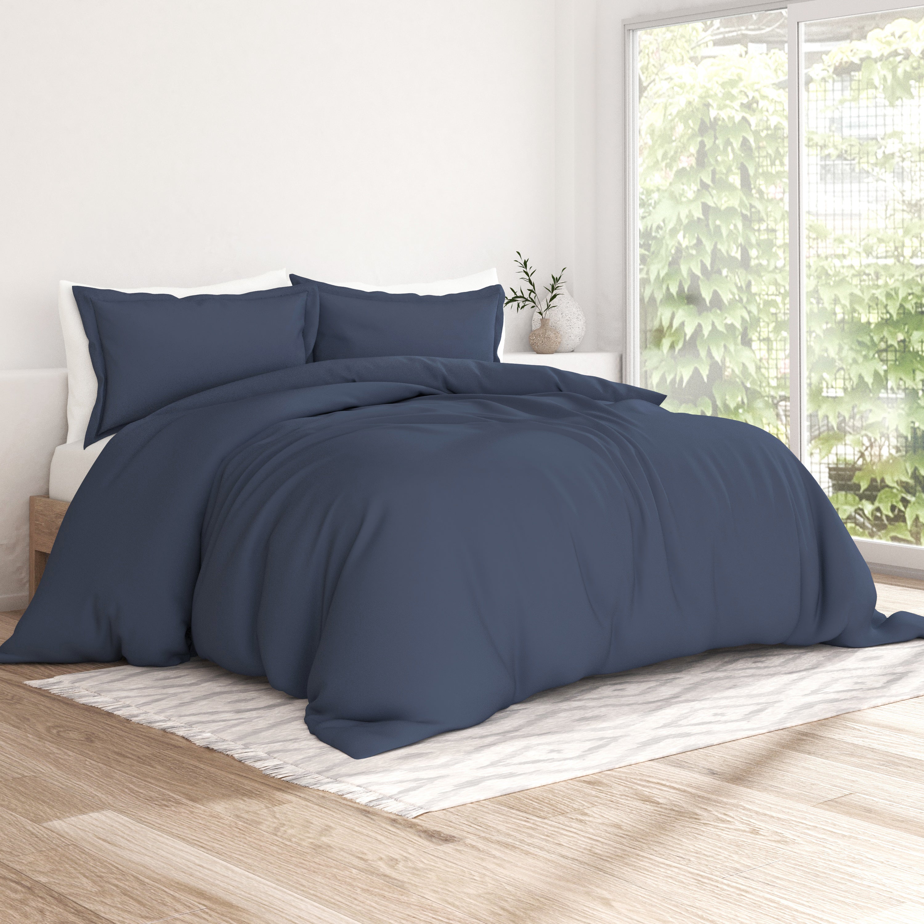 Premium 3-Piece Duvet Cover Set - Soft & Breathable Bedding for All Seasons | Perfect for Master Bedroom, Guest Room & Dorm Decor
