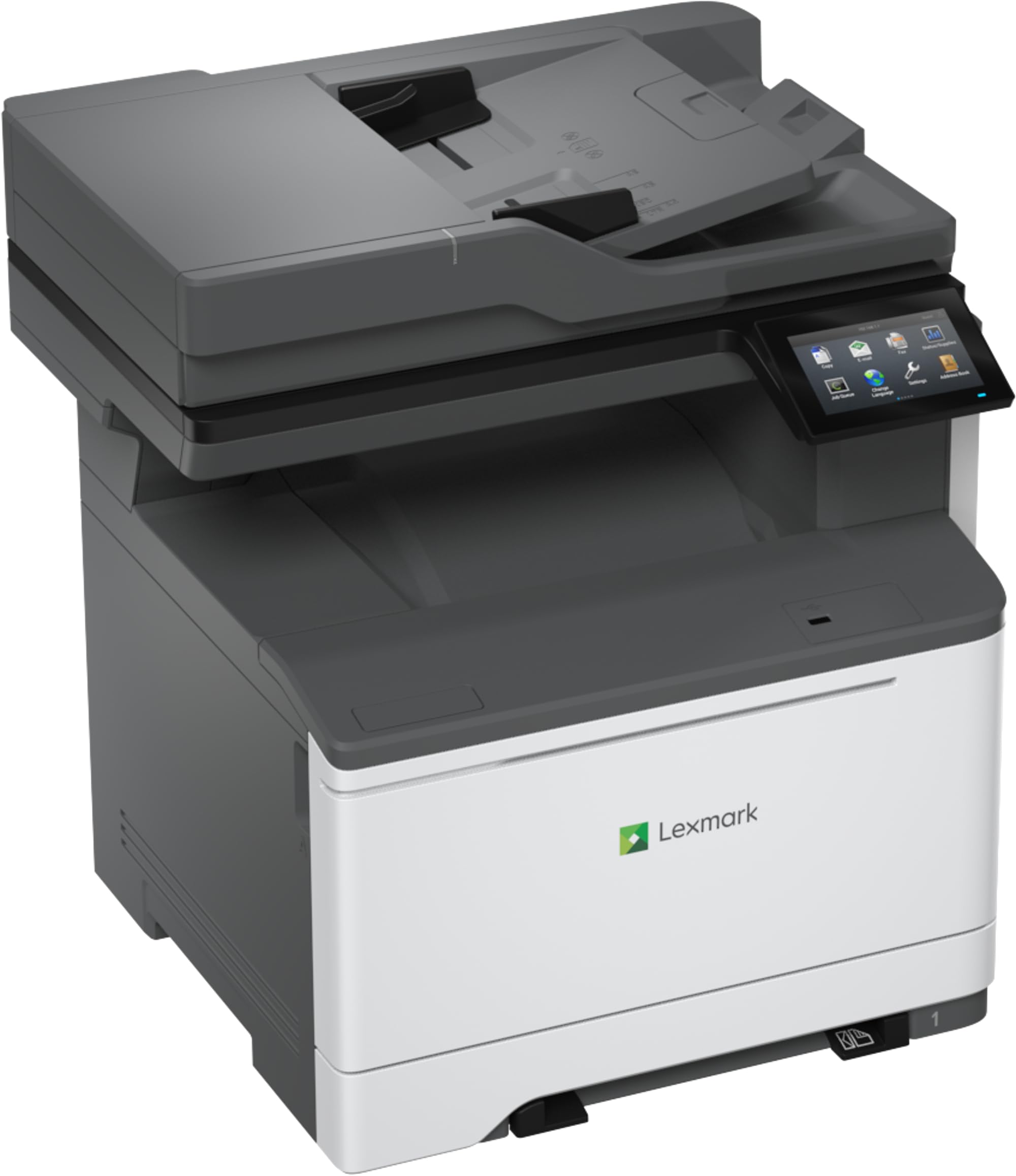 Lexmark CX532adwe Color Laser Printer with Touch Screen - High-Speed USB Connectivity, Wireless Printing, 50M7040 Model | Perfect for Home Office & Small Business Document Printing