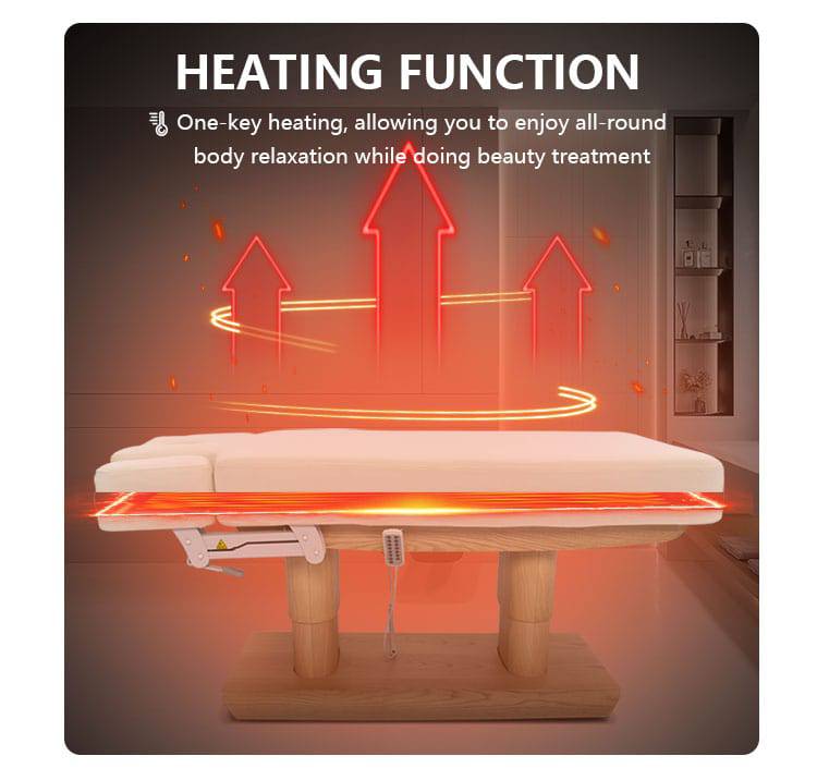 Electric Spa and Massage Bed - Professional Relaxation & Therapy for Home, Salon or Spa - Perfect for Pain Relief, Stress Reduction and Full Body Massage