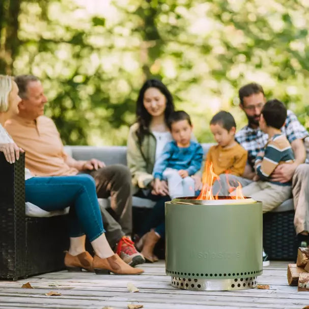 Solo Stove Bonfire 2.0 with Stand - Smokeless Fire Pit for Outdoor Camping, Backyard, Patio & Beach - Portable Stainless Steel Wood Burning Fire Pit (SSBON SD 2.0)