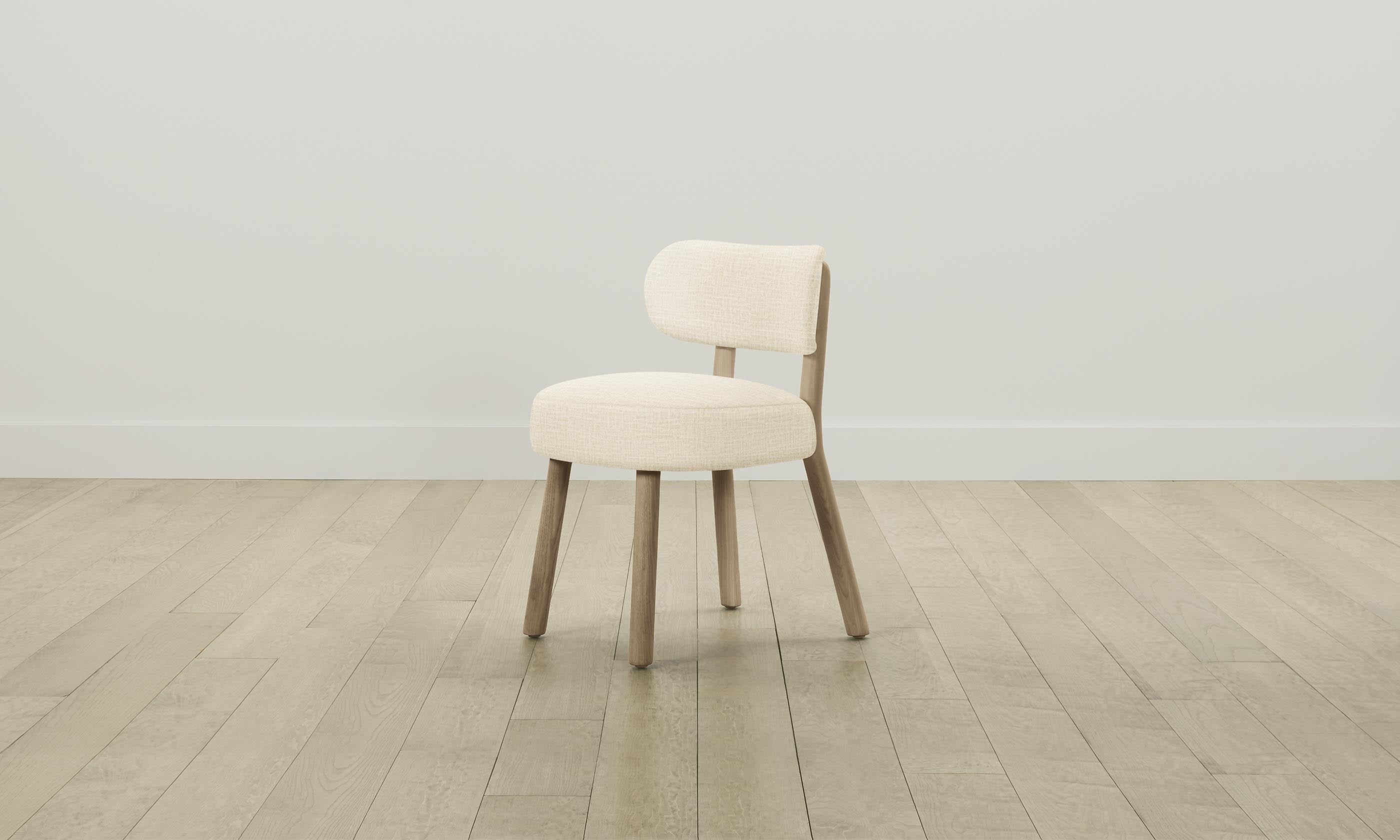 Premium Jane Dining Chair - Performance Woven Chenille Upholstery in Desert Beige | Elegant & Durable for Dining Room, Kitchen, or Breakfast Nook