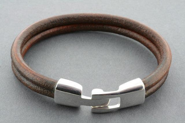 Corso Link Bracelet in Chocolate Brown - Elegant & Adjustable Jewelry for Women | Perfect for Casual Wear, Office & Special Occasions