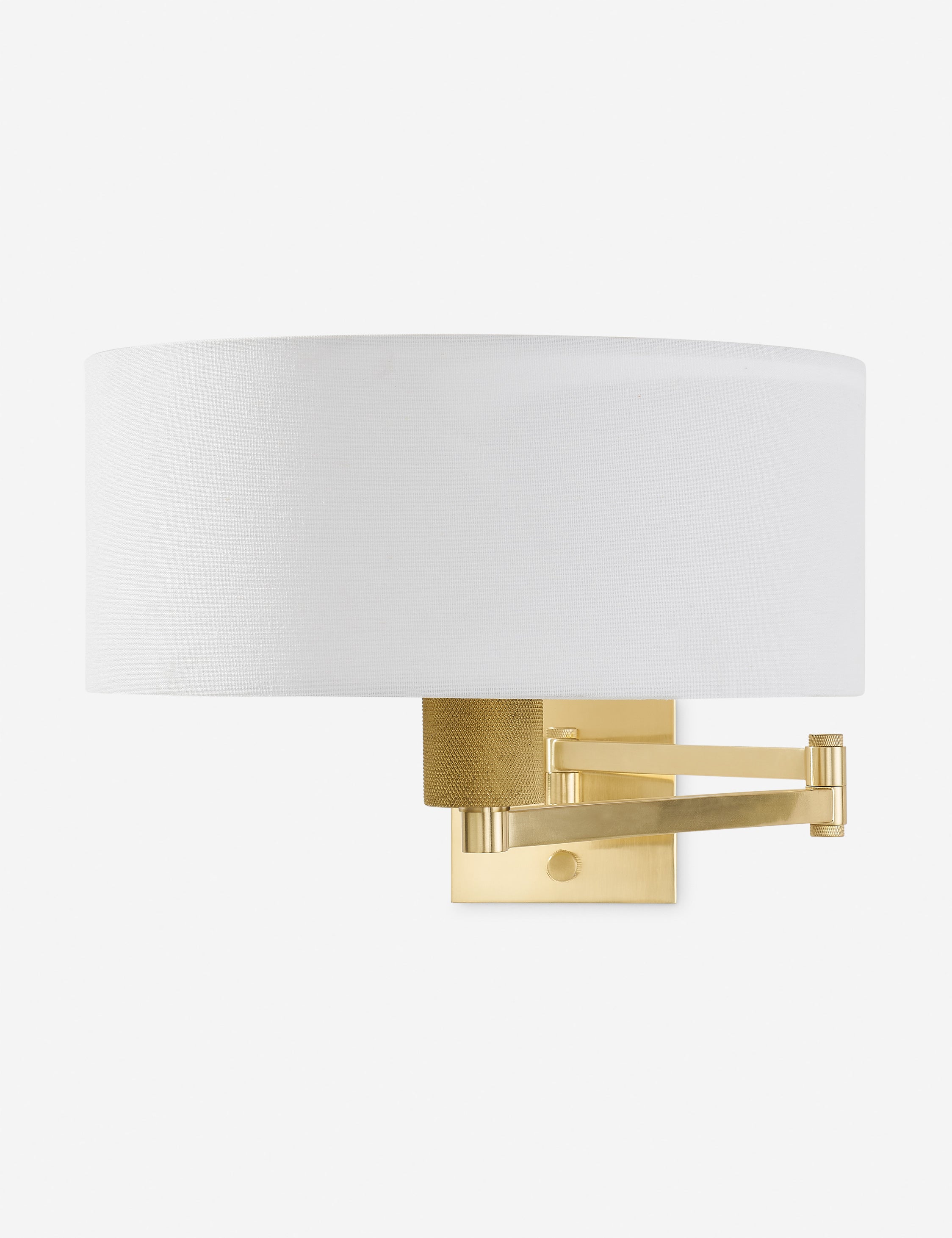 Evelina Wall Sconce Light Fixture - Modern Plug-in Wall Lamp with Adjustable Arms for Bedroom, Living Room & Hallway Lighting Decor