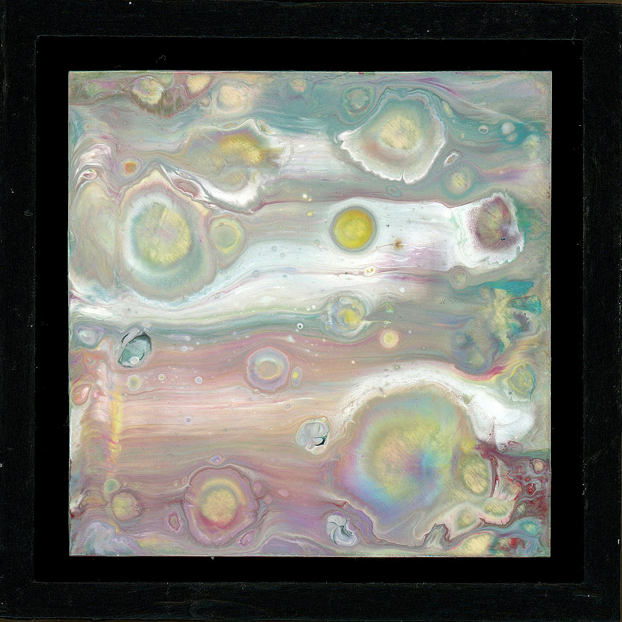 Anthony Ciambella: Framed 4x4 Acrylic on Panel Painting - Perfect for Home Decor, Office Art & Gift Giving