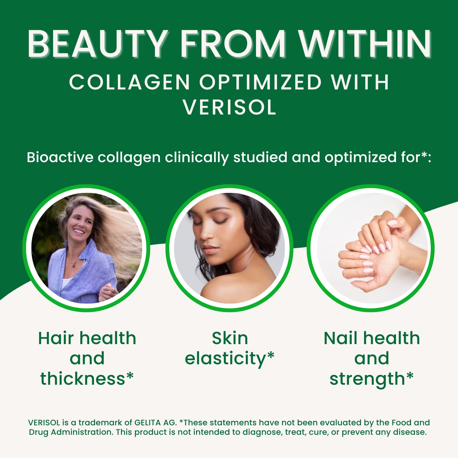 Premium Hydrolyzed Collagen Peptides Powder (90 Servings) - Type I & III with VERISOL® & 18 Amino Acids | Grass-Fed, Non-GMO, Gluten-Free, Keto & Paleo Friendly | Supports Skin, Hair, Nails & Joint Health | Ideal for Smoothies, Coffee & Baking Recipes