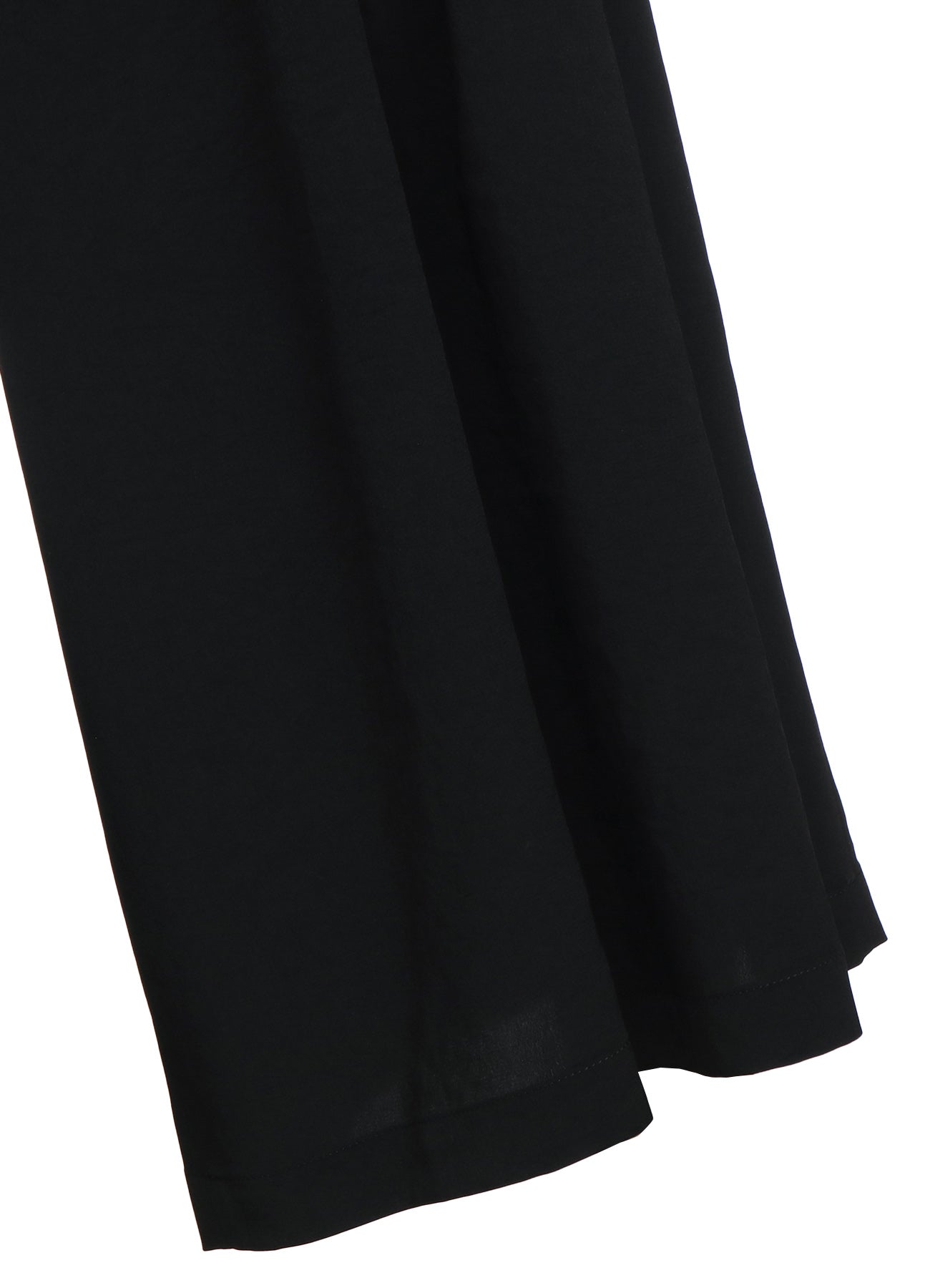 Stylish Crepe de Chine Cropped Wide Pants with Gusseted Flap Pockets - Comfortable & Trendy Women's Trousers for Work, Travel & Casual Outfits