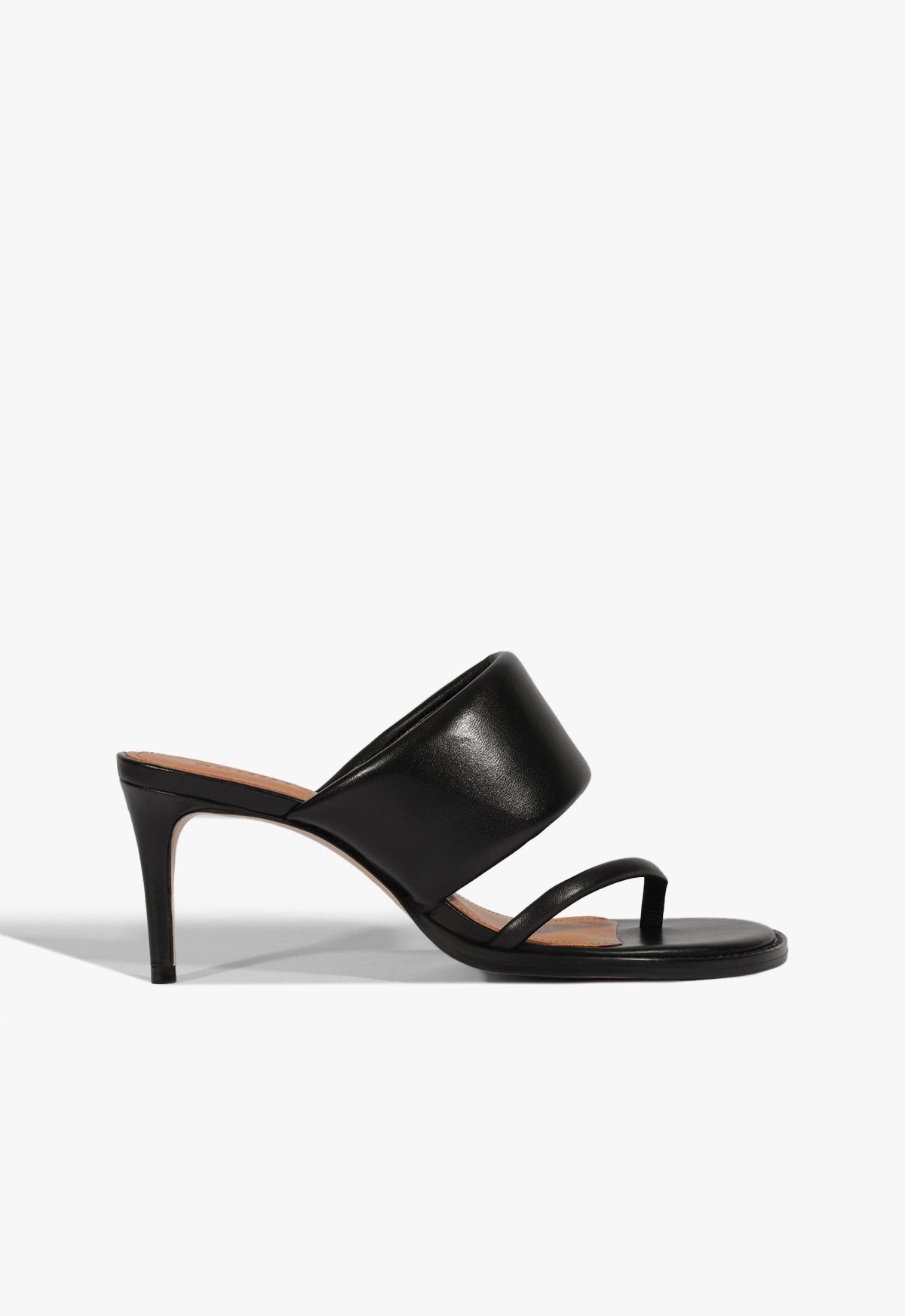 Alba Leather Sandals for Women - Comfortable Mid Heel (2.5