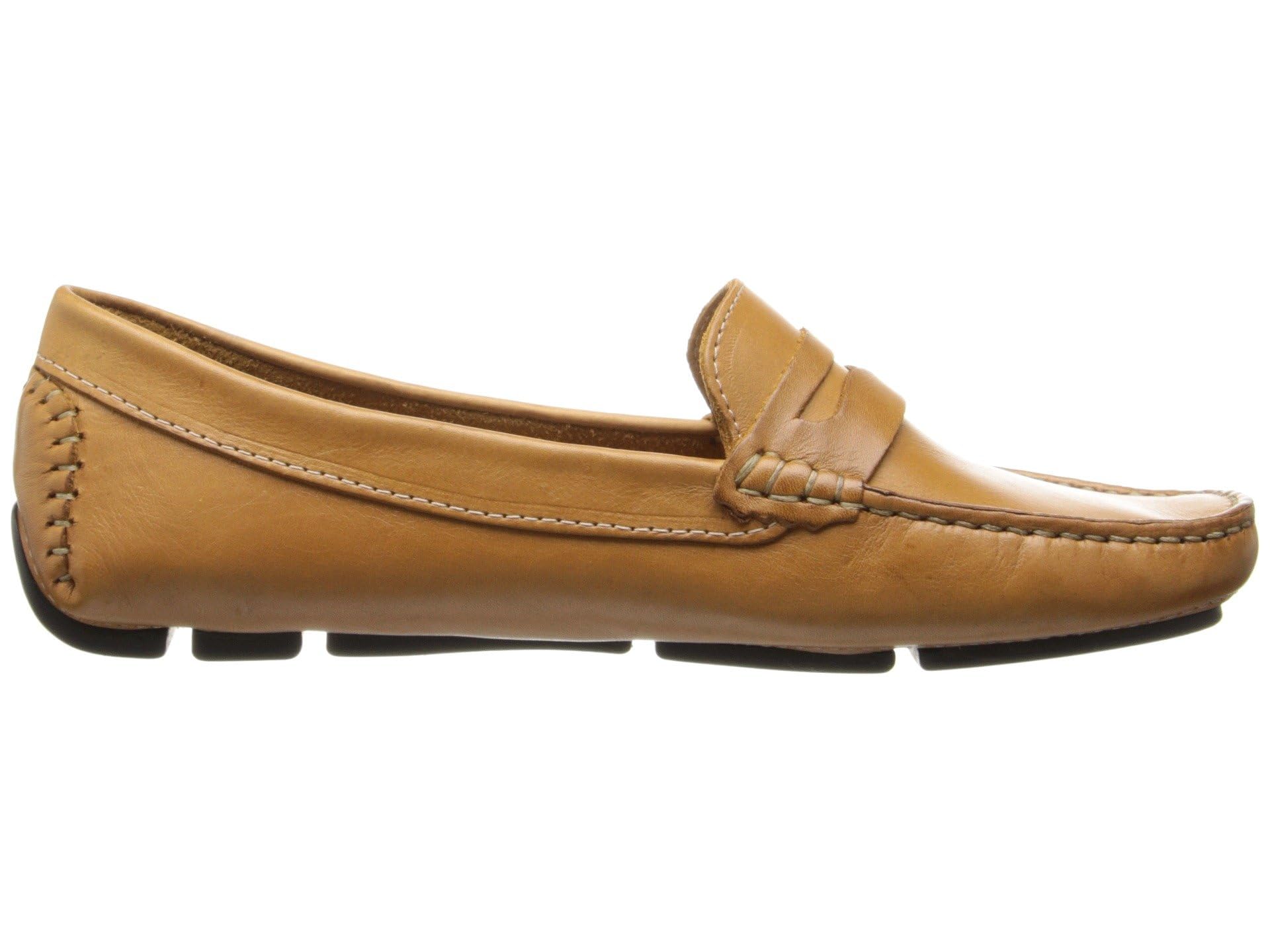 Massimo Matteo Penny Keeper Women's Loafers - Genuine Leather Upper & Cushioned Footbed - Comfortable Slip-On Shoes for Work, Office & Casual Wear
