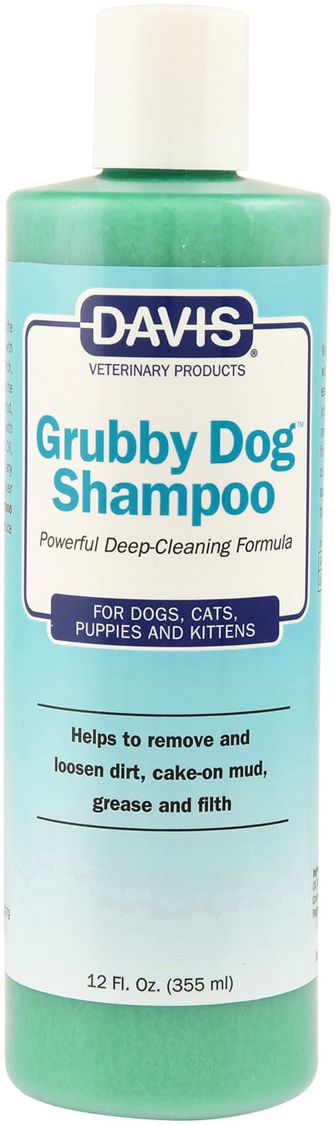 Davis Grubby Dog Shampoo - Gentle Cleansing Formula for Dogs with Sensitive Skin | Perfect for Bath Time & Grooming at Home