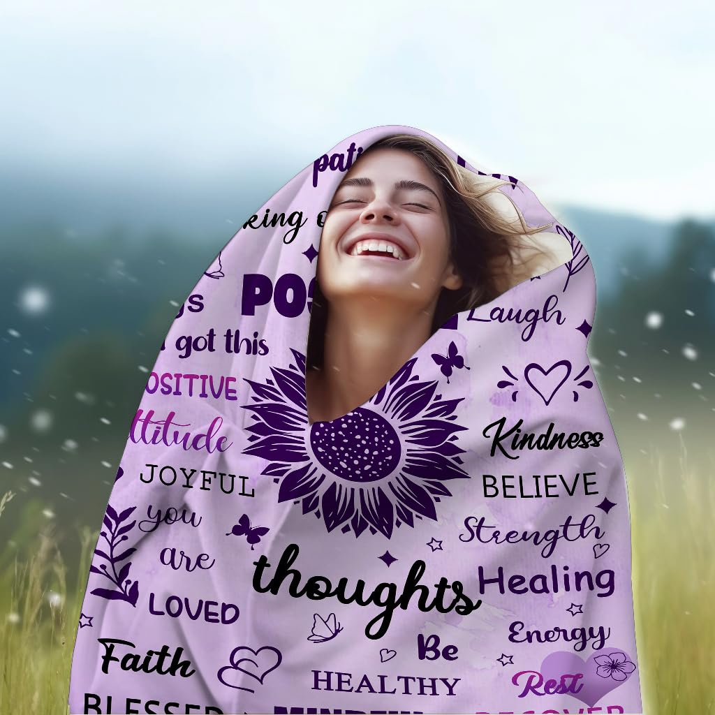 You Are Awesome Inspirational Throw Blanket - 50