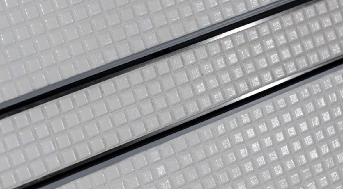 Infinity Drain STIF 6540 SS Stainless Steel Shower Drain - Premium Shower Accessories for Bathroom & Wet Room Installation - Perfect for Modern Home Renovations