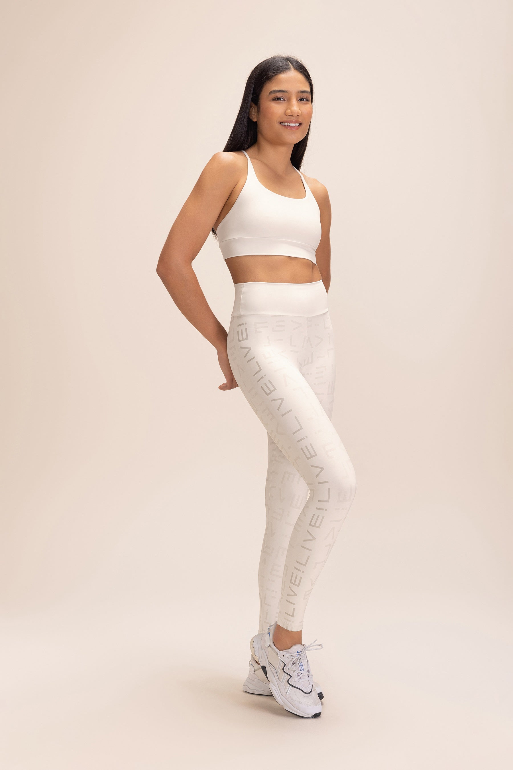 Hydefit® Adaptiv Icon Leggings - High Waist Yoga Pants for Women, Tummy Control Workout Leggings, Moisture Wicking & 4-Way Stretch - Perfect for Yoga, Gym, Running & Everyday Wear