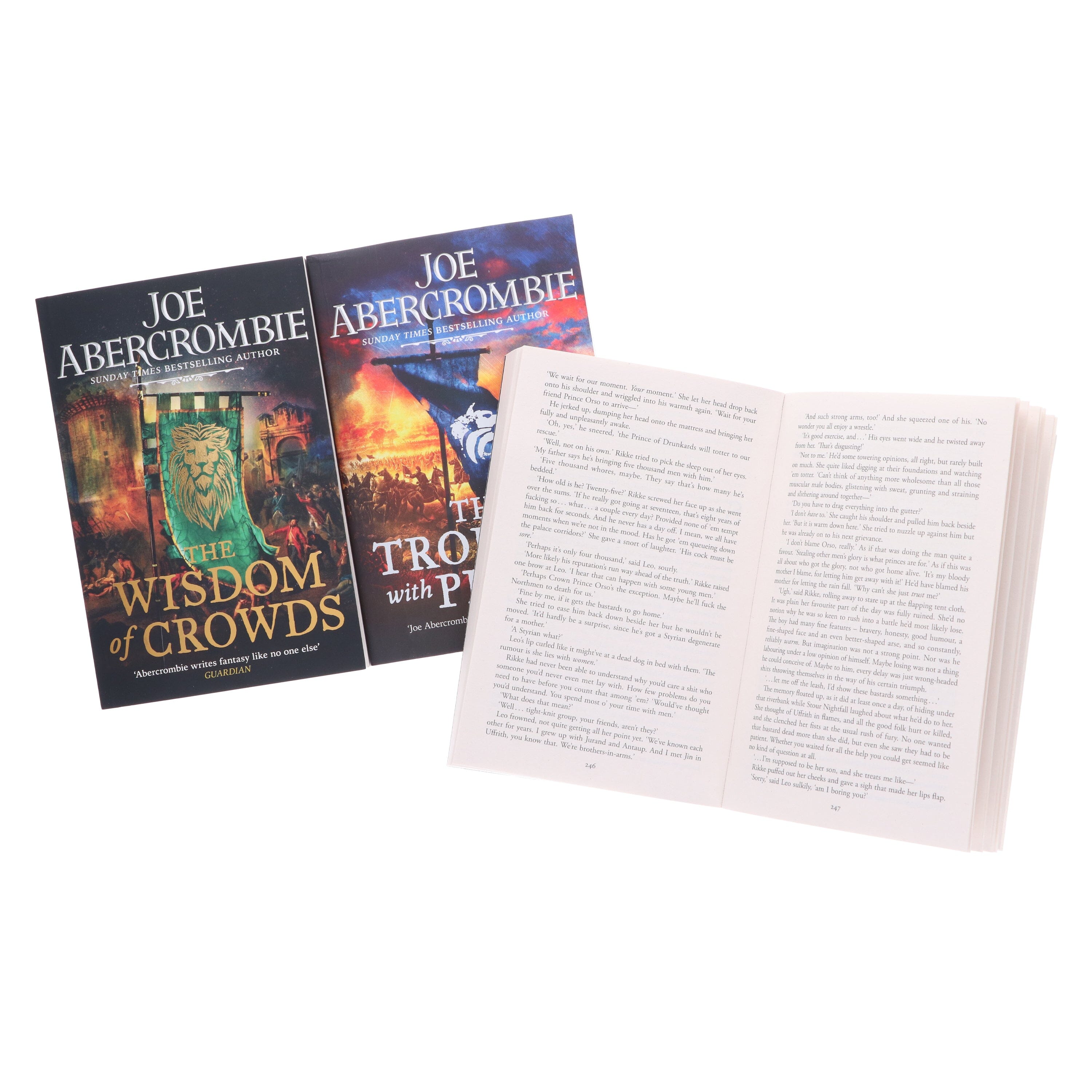 Age of Madness Trilogy by Joe Abercrombie: 3-Book Fantasy Fiction Paperback Collection Set - Perfect for Epic Fantasy Lovers & Book Club Discussions