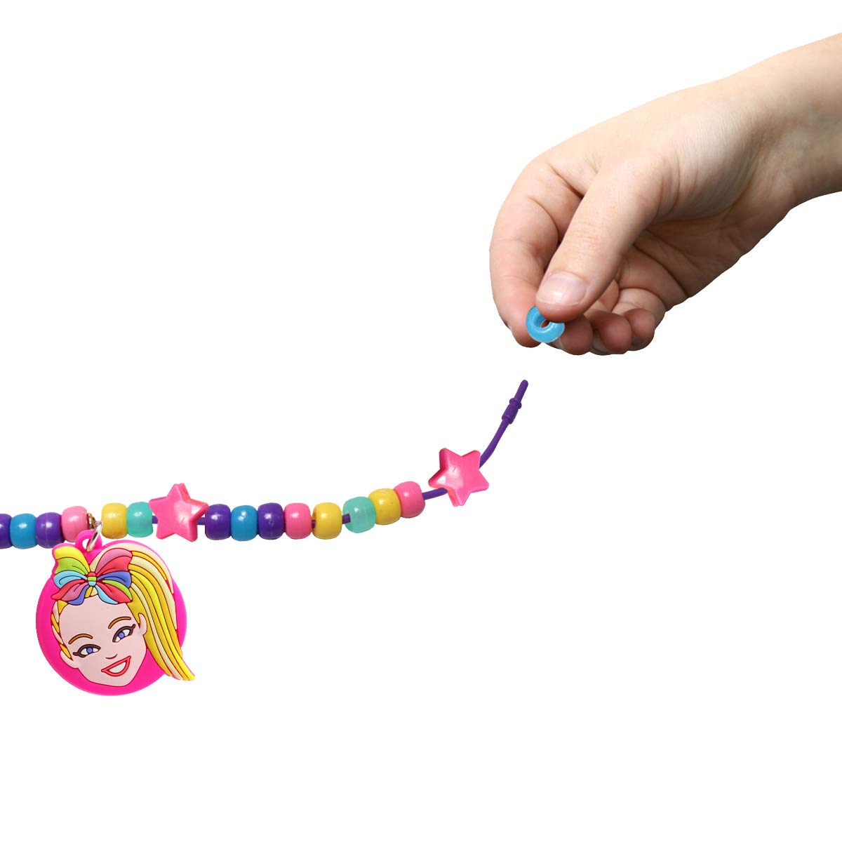 Tara Toys JoJo Necklace Activity Set for Kids - DIY Bead Jewelry Making Kit with 500+ Beads & Charms - Creative Arts & Crafts Gift for Girls Ages 6-12 - Perfect for Birthday Parties, Playdates & Summer Camp Activities