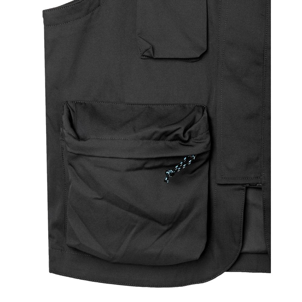 ASUSL Multi-Pocket Camping Vest Charcoal - Outdoor Hiking Fishing Hunting Gear for Men & Women