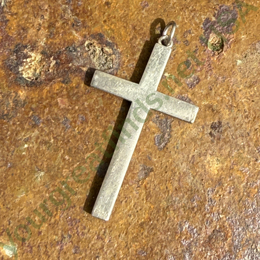 925 Sterling Silver Holy Cross Pendant Necklace for Women & Men - Religious Jewelry Gift for Baptism, Confirmation & Daily Wear