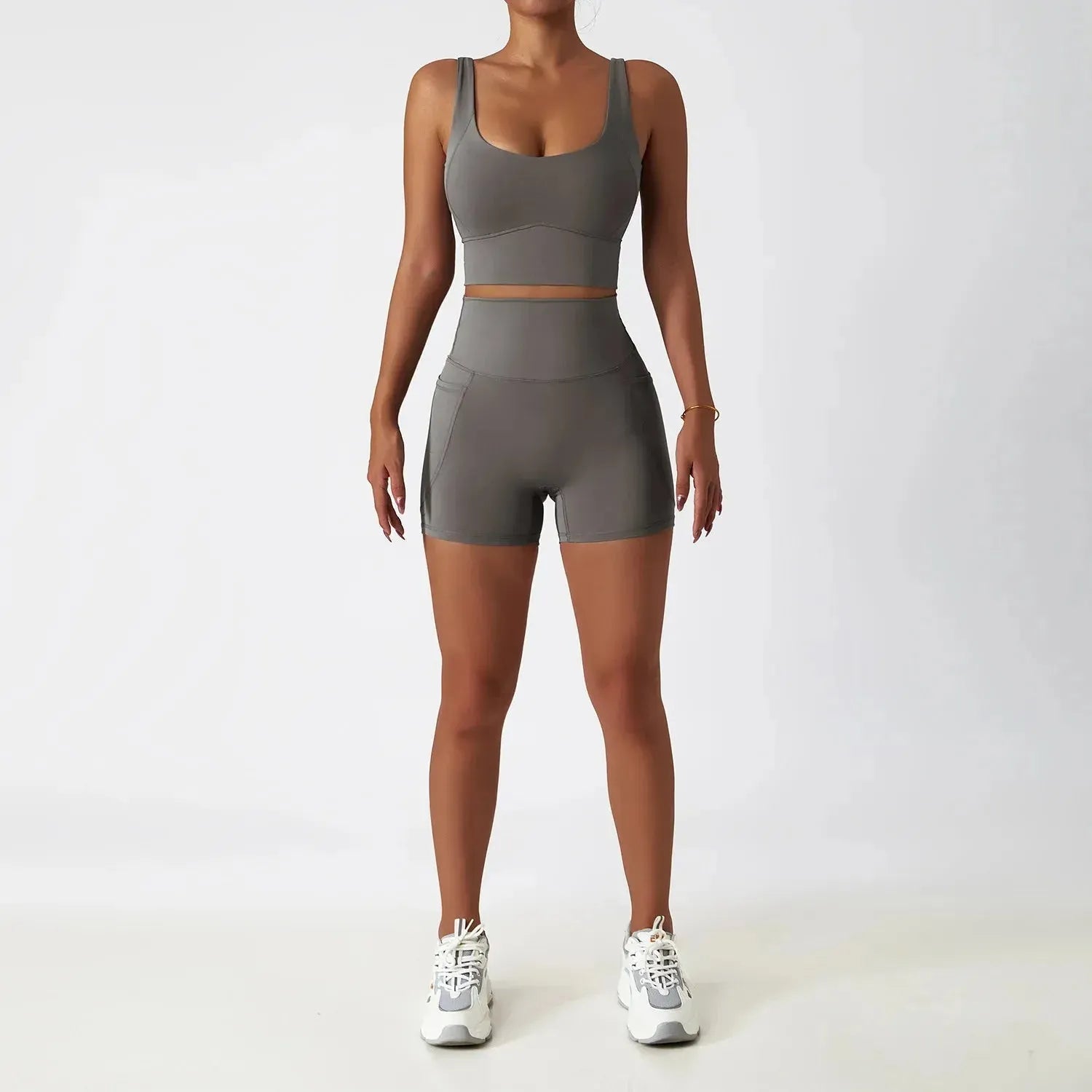 Grey Shorts Set2