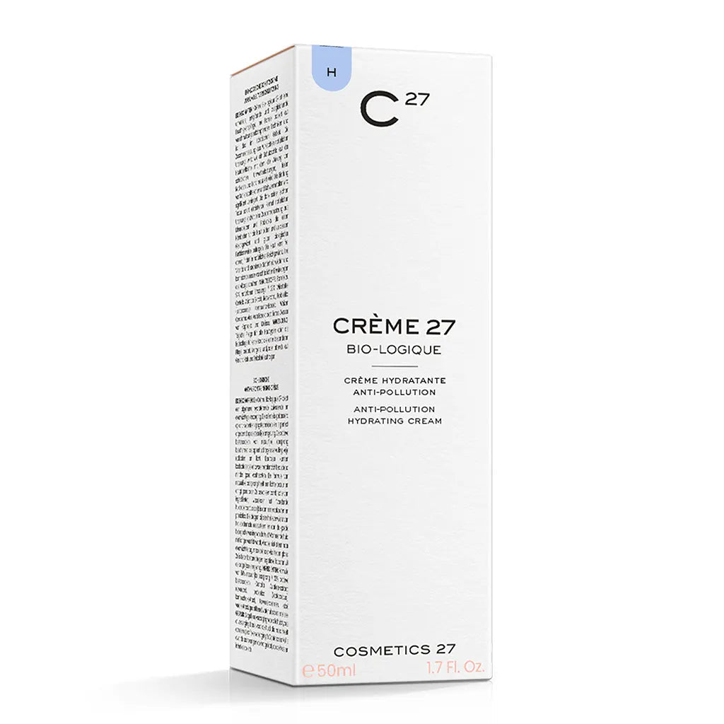 Crème 27 Organic Face Cream - Natural Skincare for Hydration & Anti-Aging | Perfect for Daily Moisturizing & Night Care Routine