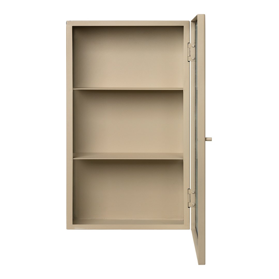 Haze Wall Cabinet - Modern Floating Bathroom Storage Shelf for Towels & Toiletries | Space-Saving Organizer for Small Bathrooms & Powder Rooms