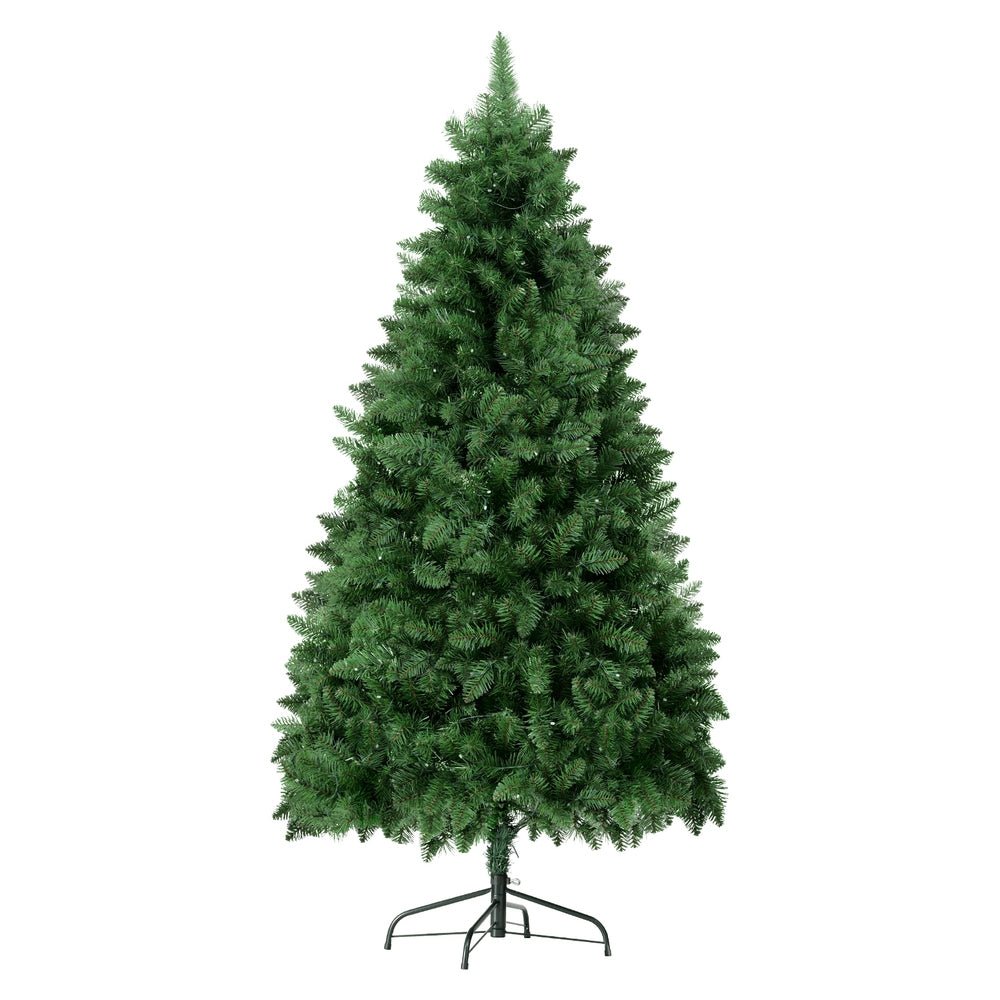 1.8m Christmas Tree with RGB Remote Control LED Lights - 890 Tips for Holiday Party Decorations | Perfect for Indoor & Outdoor Christmas Decor, Home, Office, and Festive Celebrations