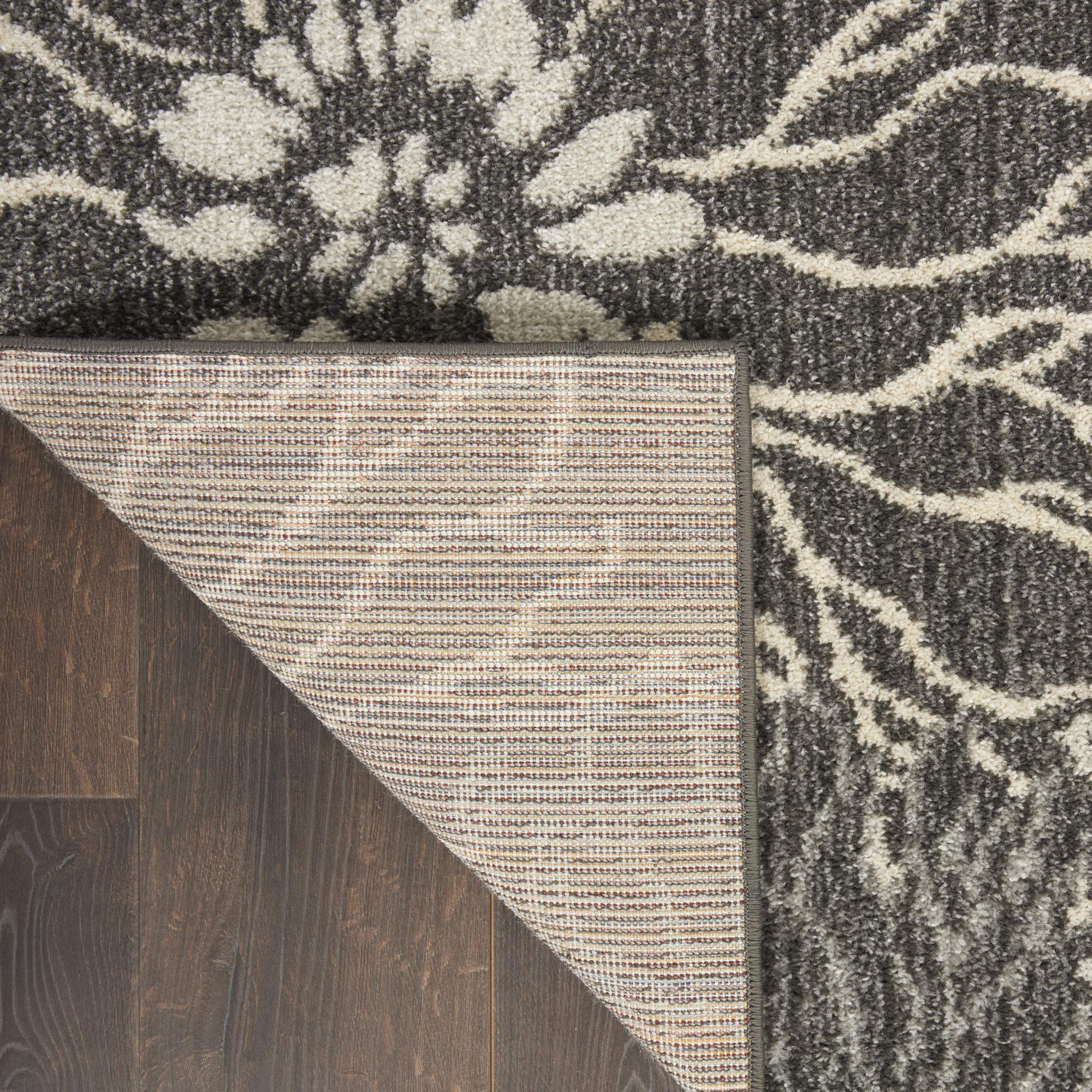 Nourison Passion Charcoal/Blue 5'3