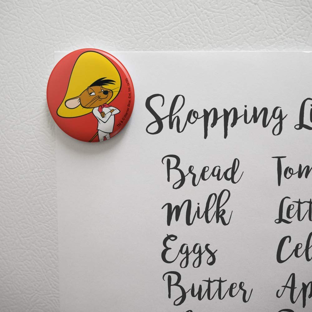 Speedy Gonzales Refrigerator Magnet - Fun Looney Tunes Kitchen Decor for Fridge, Lockers & Office - Perfect for Adding Cartoon Charm to Your Home