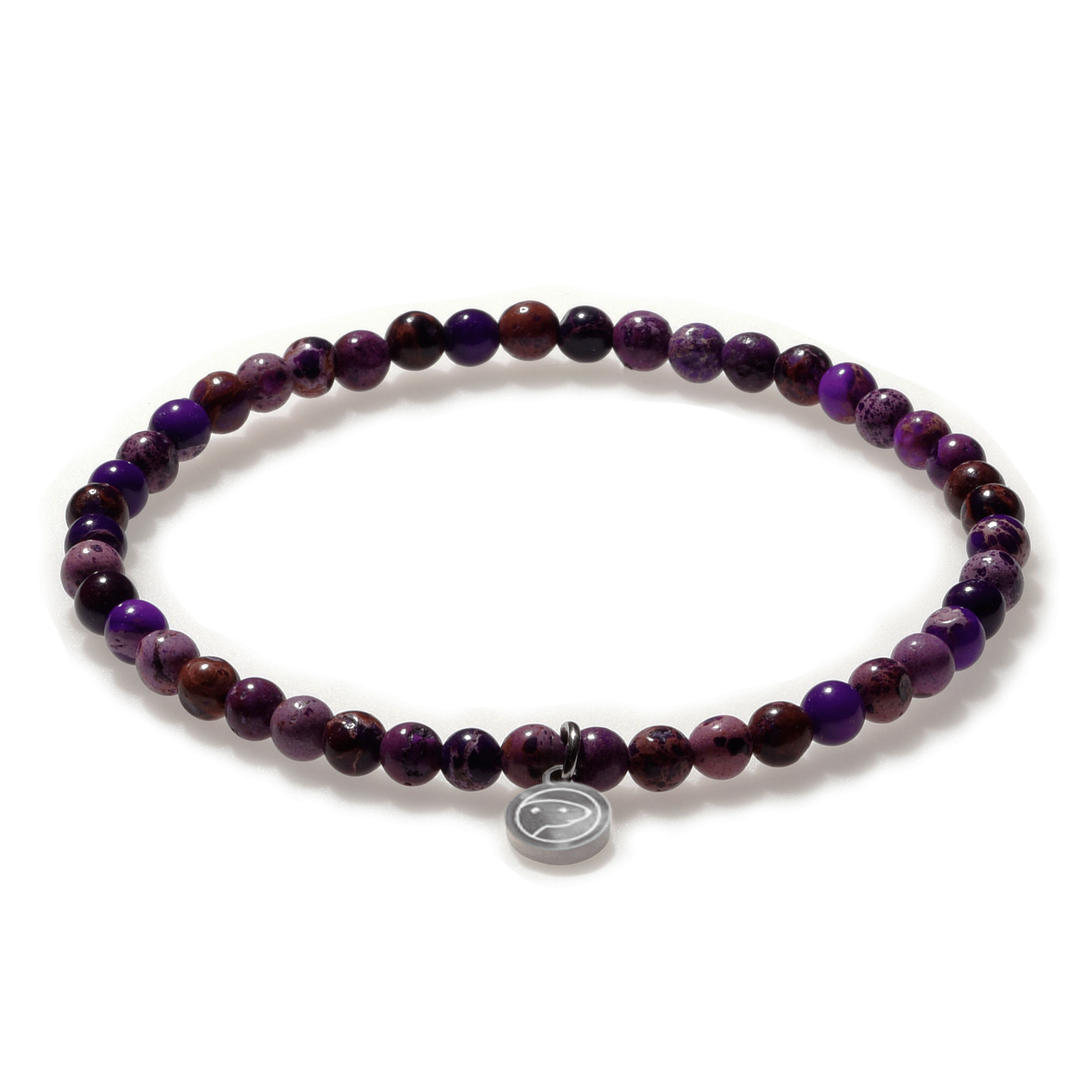 Purple Emperor Bracelet Mini - Elegant Adjustable Crystal Beaded Bracelet for Women | Perfect for Daily Wear, Parties & Gifts
