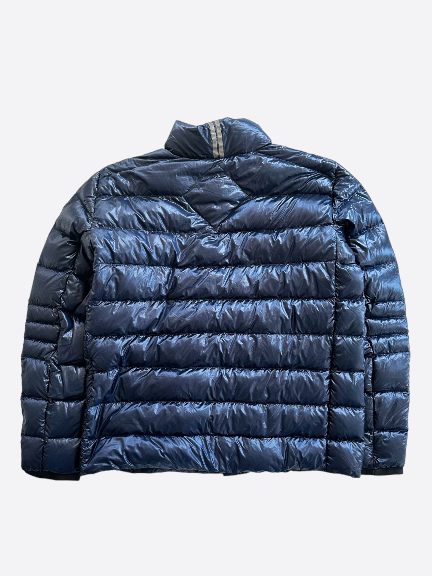 Canada Goose Navy Crofton Black Label Men's Winter Jacket - Waterproof Windproof Parka for Extreme Cold Weather - Perfect for Snowboarding, Skiing & Outdoor Adventures