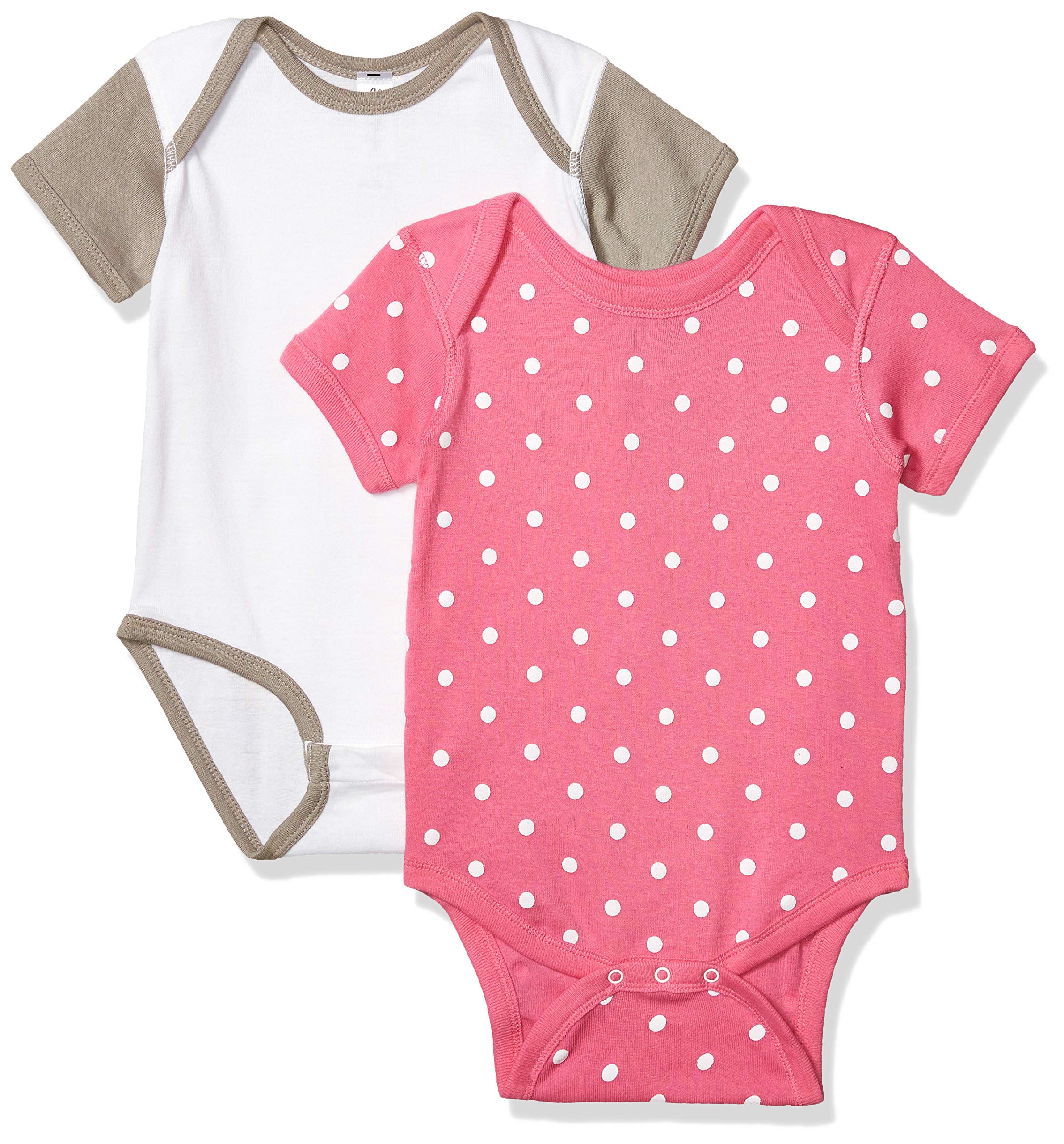 Marky G Apparel Baby Girls' Ribbed Bodysuit - Soft Cotton Onesie for Newborns & Infants | Perfect for Playtime, Photos & Everyday Wear