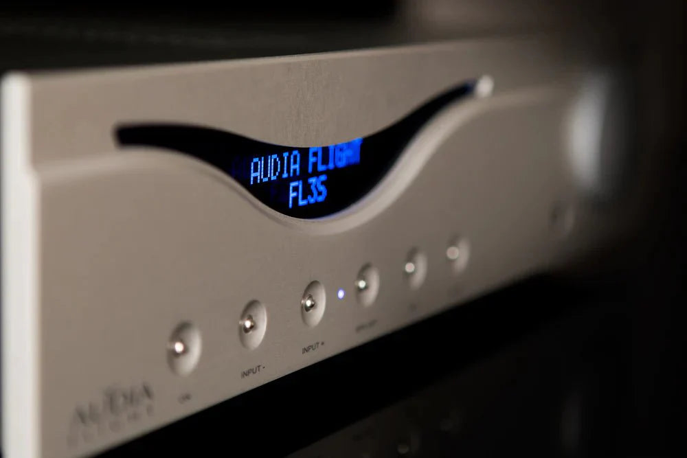Audia Flight Three S Stereo Integrated Amplifier - High-End Audio System for Home Theater & Music Listening | Perfect for Audiophiles & Hi-Fi Enthusiasts