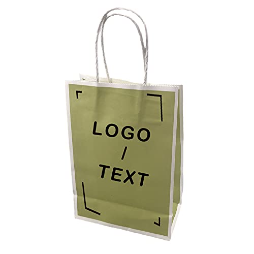Green background with white border