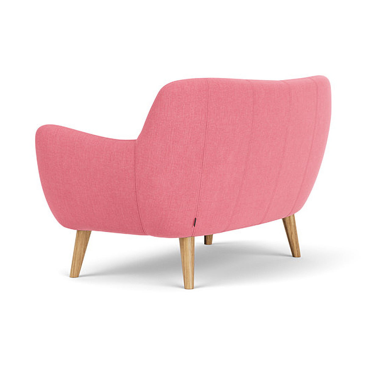 Herman Fabric 2 Seater Sofa - Modern Living Room Couch for Small Spaces, Apartment & Home Decor - Comfortable Loveseat with Soft Upholstery for Relaxing, Entertaining & Cozy Lounging