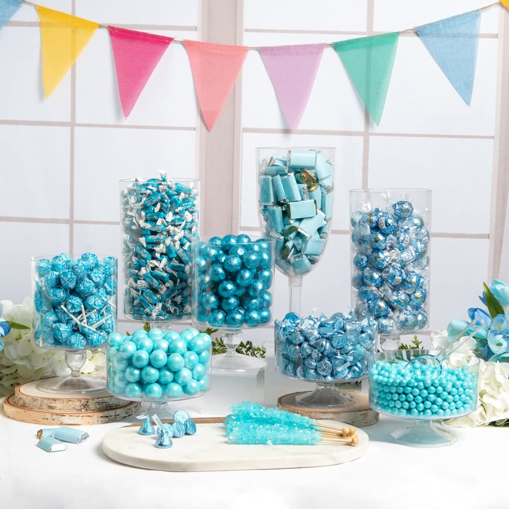 Light Blue Candy for Candy Buffet - Bulk 12 lbs Party Favors, Baby Shower, Wedding Decorations & Dessert Table Displays