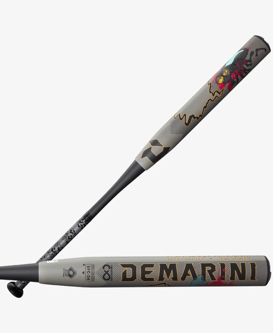 2026 DeMarini Flyswatter SSUSA Senior Slowpitch Softball Bat - WBD2626010 | Lightweight Aluminum Alloy Bat for Power Hitting | Perfect for League Games & Home Run Derby Training