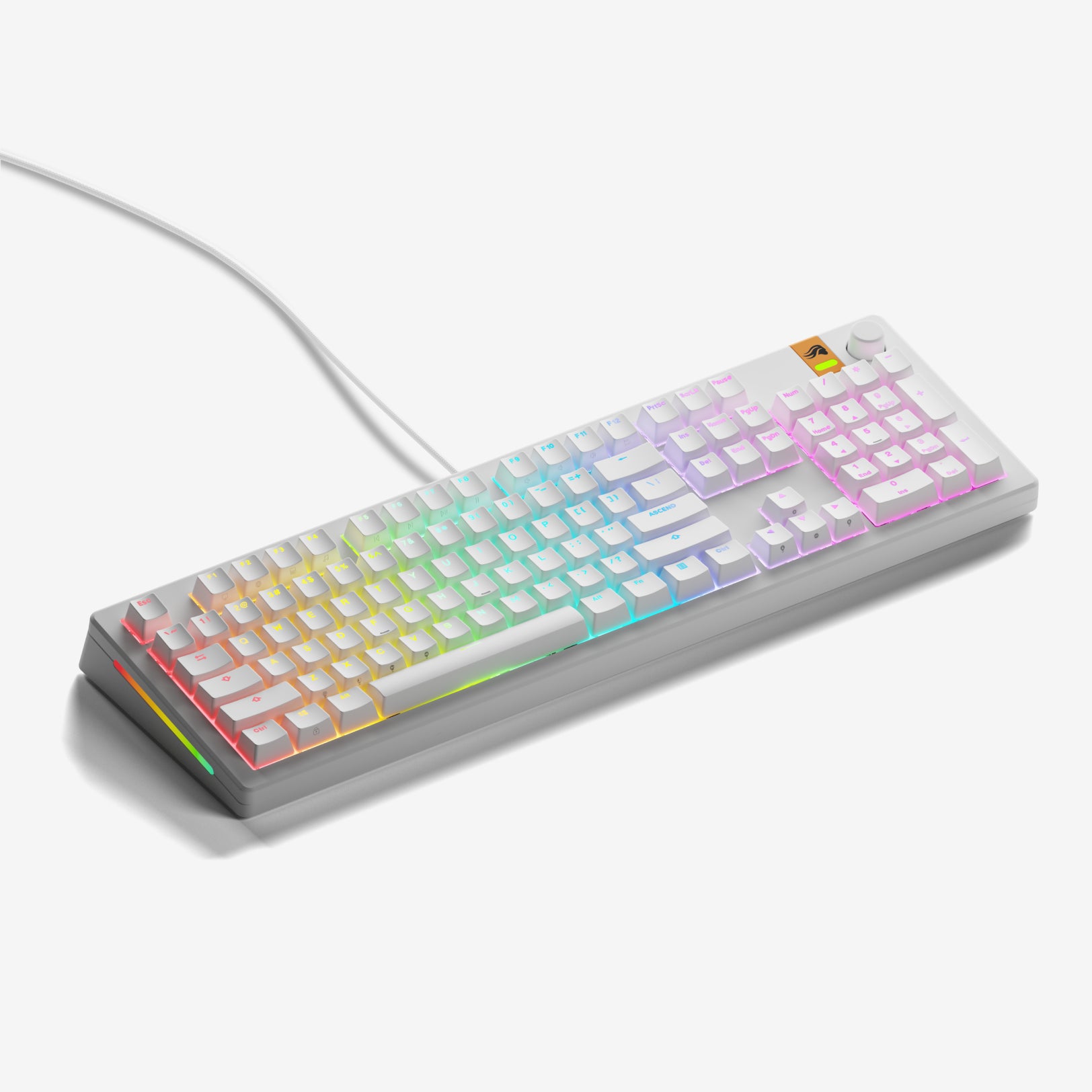 GMMK 3 HE Prebuilt Mechanical Gaming Keyboard - Hot-Swappable RGB Backlit Wired Keyboard for PC, Mac, PS5 - Perfect for Esports, Typing & Office Work