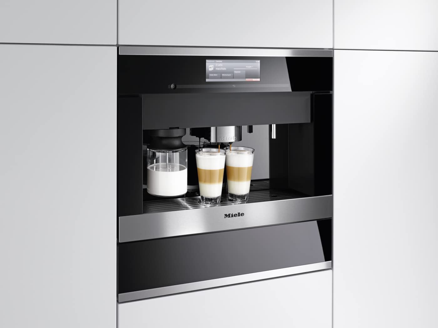 Miele CVA6000 Standard Black Milk Container - Compatible with Miele Coffee Machines - Perfect for Home & Office Use