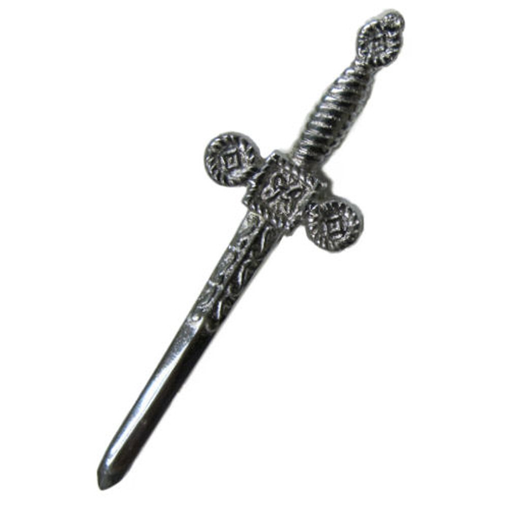 High-Quality Decorative Kilt Pin with Gift Box - Perfect for Scottish Weddings, Highland Dances & Formal Events