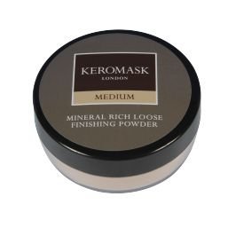 Keromask Mineral Finishing Powder (Medium) - 4 Natural Shades for Flawless Makeup | Oil-Control & Pore Minimizing Face Powder for Daily Use & Professional Makeup Artists
