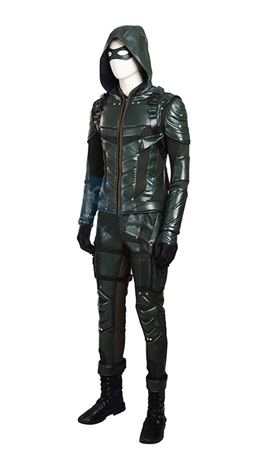 Men's Archer Green TV Series Halloween Costume Set with Accessories | Cosplay, Halloween Party & Themed Events Outfit