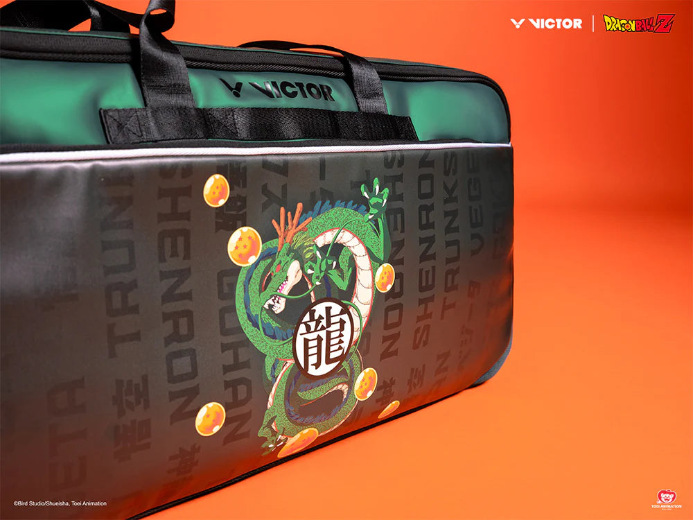 Victor x Dragon Ball Z Rectangular Badminton Racket Bag BR5639DBZ G - Perfect for Badminton Training, Gym Storage & Anime Fans Collection