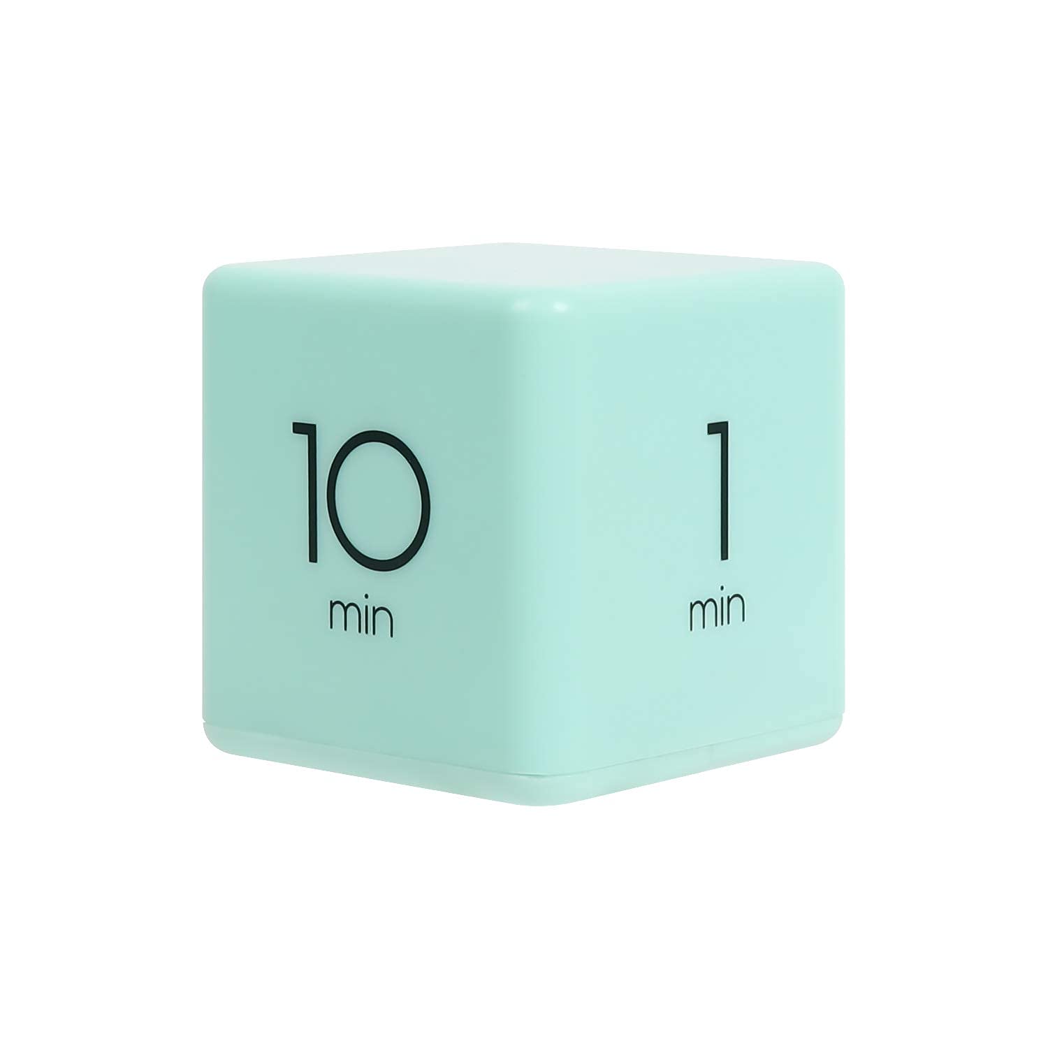 Mooas Yellow & Mint Cube Timer Bundle (10,20,30,60 Minutes) - 8 Settings - Study Timer, Kitchen Timer, Workout Timer & Kids Timer for Classroom, Office, Gym and Home Use