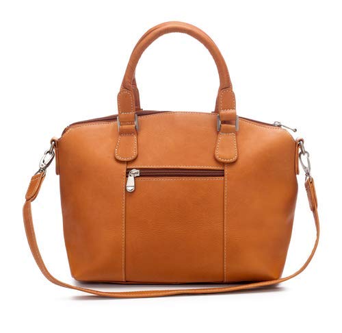 Le Donne Classic Satchel Bag - Premium Colombian Vaquetta Cowhide Leather Handbag for Women | Work, Travel & Everyday Use