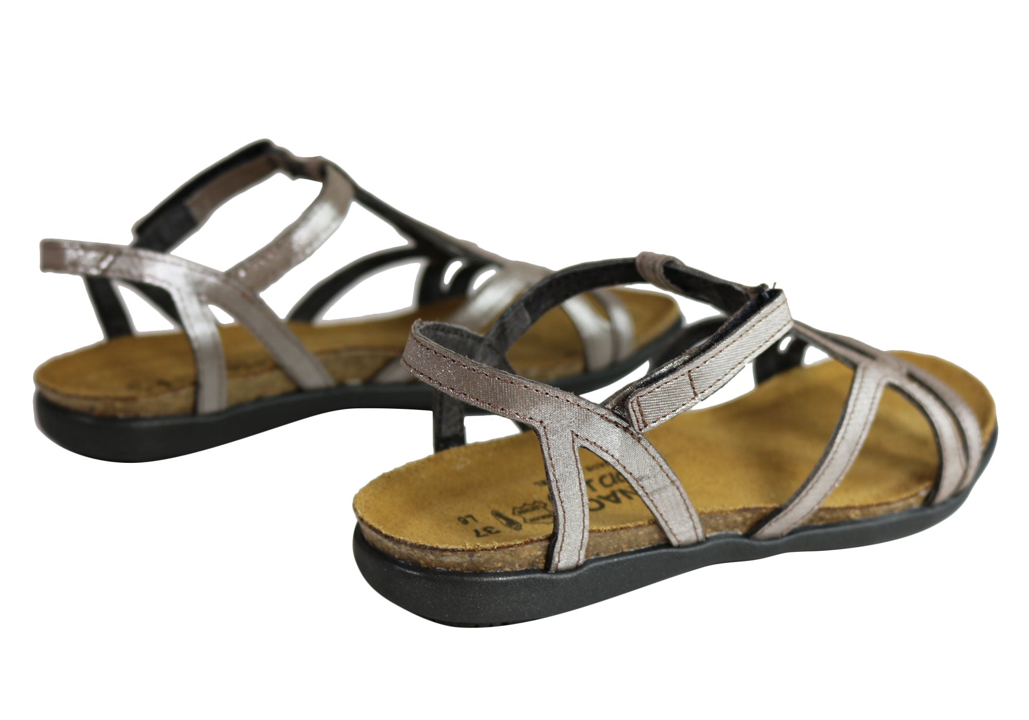Naot Dorith Women's Comfortable Cushioned Supportive Flat Leather Sandals - Perfect for Walking, Travel & Summer Outfits